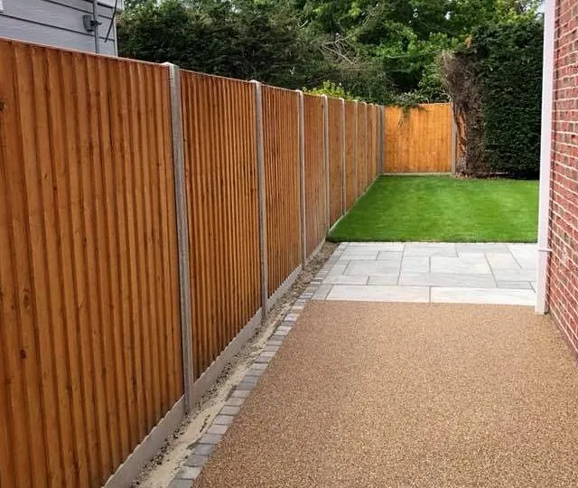 fencing and patio