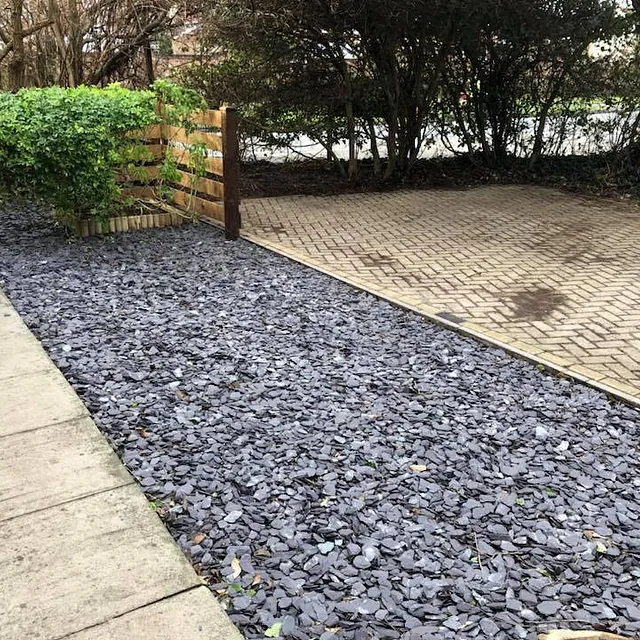 gravel area